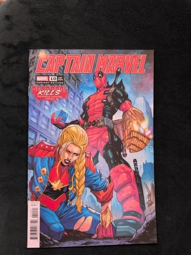CAPTAIN AMERICA #10 STEFANO CASELLI DEADPOOL KILLS  MARVEL UNIVERSE VARIANT 1