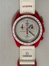 Omega OMEGA Speedmaster Swatch MOONSWATCH Mission to Mars Quartz Watch