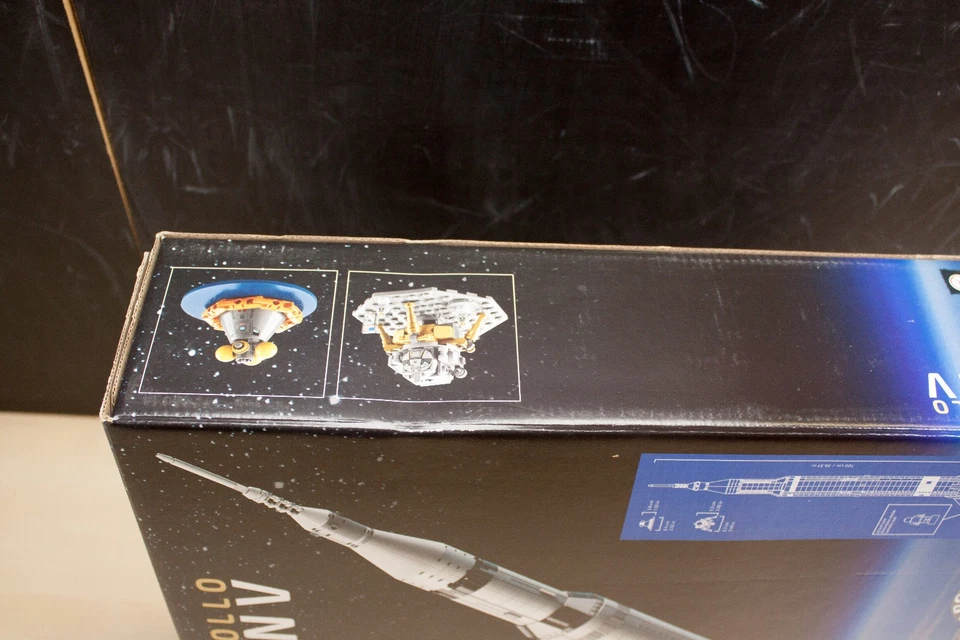 LEGO Ideas NASA Apollo Saturn V (21309) New Sealed Box - Image 3 of 4