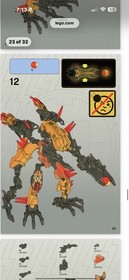 LEGO HERO Factory: Jetbug (2193) Replacement Part Lot: Not Complete