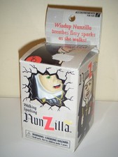 Vintage 1997 NUNZILLA Walking Sparking Wind Up Toy AS-IS No Sparks 