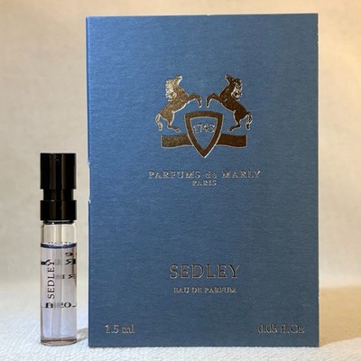 Parfums De Marly Sedley Eau de Parfum EDP Sample Spray .05oz 1.5ml New in Card