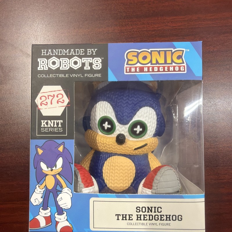 Handmade By Robots Sonic The Hedgehog Knit Series #272 Vinyl Figure New