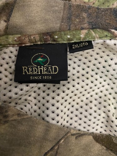 Camiseta de caza RedHead 2XL manga larga cuello redondo APG camuflaje para hombre - Imagen 9 de 11