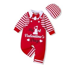 Baby Boy Outfits Set,Newborn Baby Boy 3PCS Clothes 12-18 Months Red-214