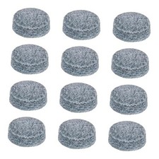 Billiard Pool Cue Tips, Pool Cue Tips Replacement Kit Cow Leather Pool 10mm Grey