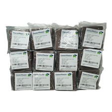 12x Non Slip Furniture Pads 5x5 Square Rubber Anti Skid 5" x 5" Set of 4 Brown