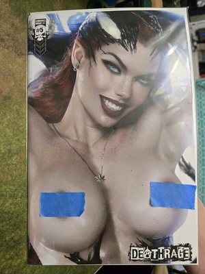 Deathrage #5 Shikarii Goop Mary Jane Venom Trade Up-Close Cover (I) Merc LTD 100