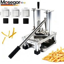 kommerzie Edelstahl-Kartoffelschneider Pommes...