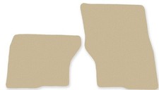 Front Fußmatten Velour für Land Rover Discovery V 2016-…, Beige x14 Rand