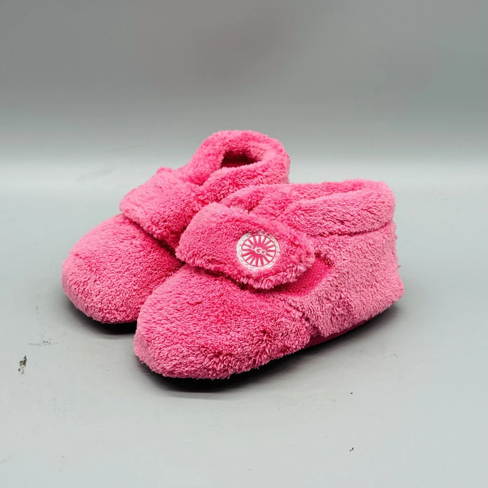 UGG Zapatos Infantil Niña 4/5 Rosa Difuso Bebé Bixbee Botines Zapatilla Acogedora Australia Foto 4 de 4