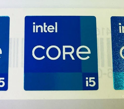 Genuine Intel Core i5 Inside Case Badge Sticker (11th 12th Generation) 18mm
