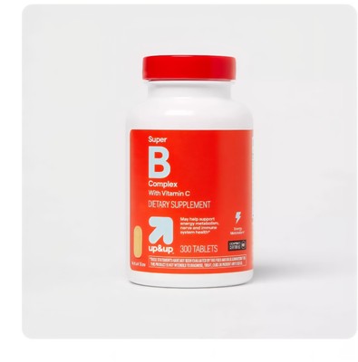 Target Brand Super B Complex With Vitamin C. Package Of 3