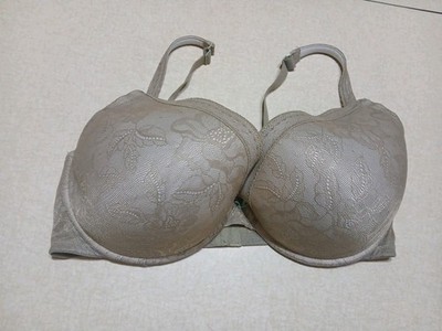 Cacique Bra 40G Boost Plunge Green Floral Underwire