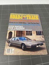 VINTAGE CAR MAGAZINE ROAD & TRACK MUSCLE CAR MOTOR RACING MANCAVE 1977
