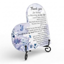 Thank You Gifts for Women Men, Thank You for Being a Blessing in My Acrylic 4