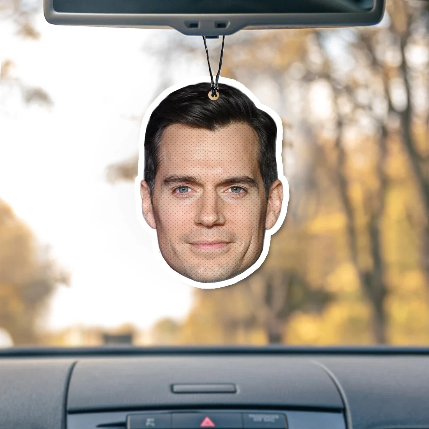 Henry Cavill Unscented Hanging Car Air Freshener Freshie