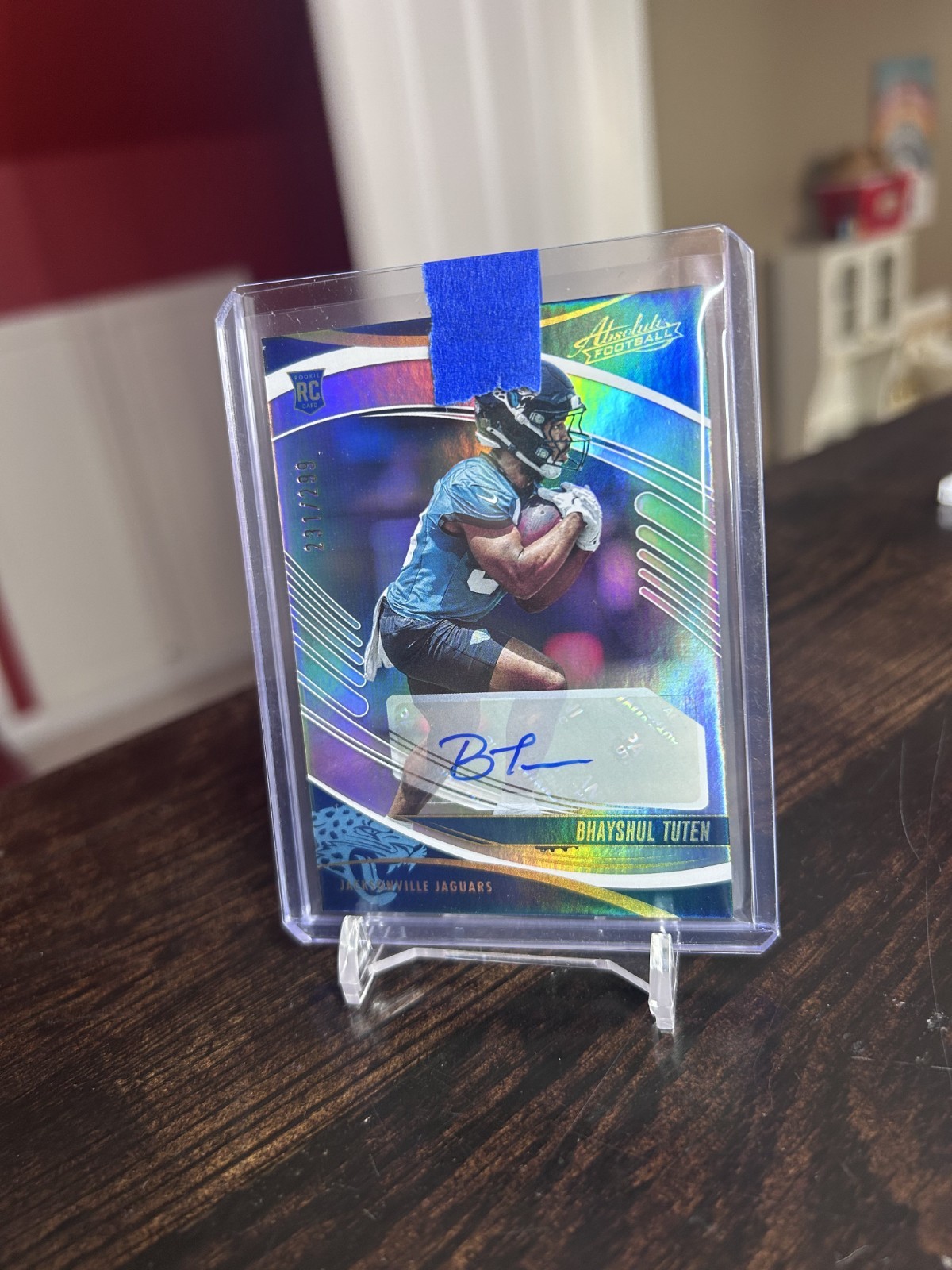 Bhayshul Tuten Panini Absolute #109 Autograph Spectrum