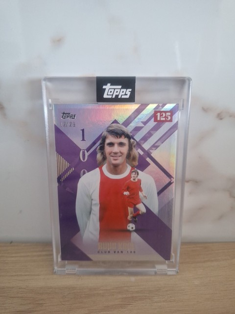 Topps Ajax 125th Ruud Krol /25