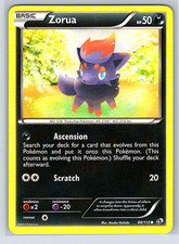 Zorua 89/113 Legendary Treasures NM or LP Pokemon Card on eBay