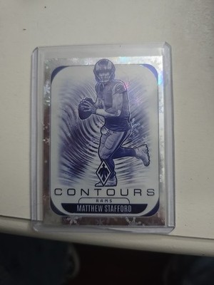 2025 Panini Phoenix - Contours Matthew Stafford #19 Snowflakes /199 MVP🔥