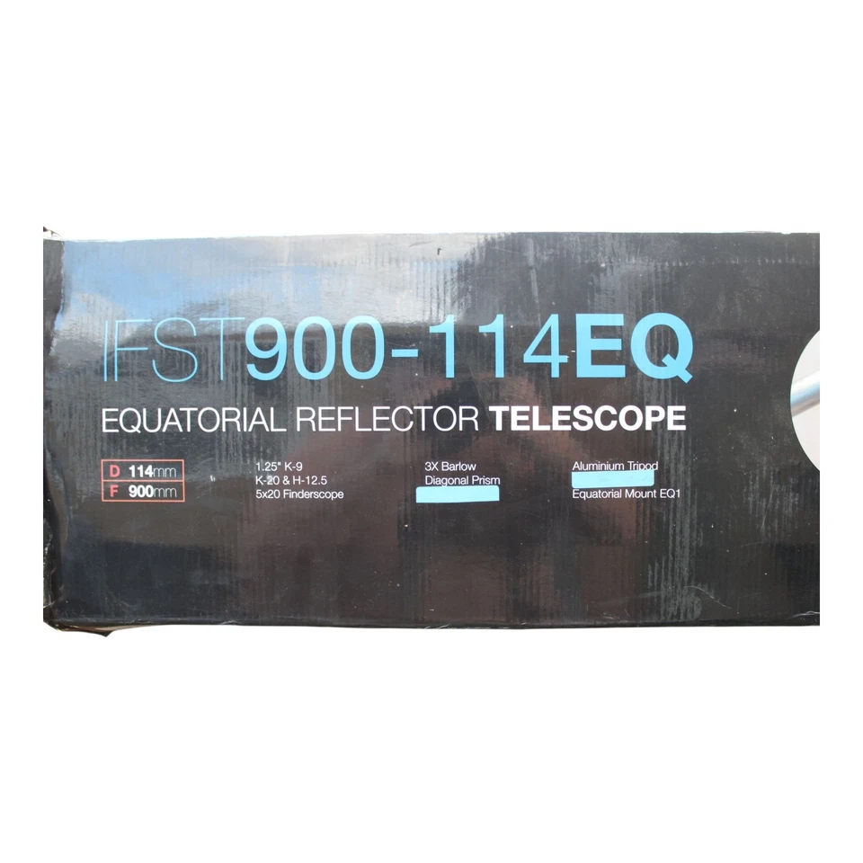 Vivitar FST900-114EQ Equatorial Reflector Telescope - 114mm, 900mm - Astronomy - Image 3 of 4
