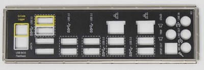 ASUS X99-E WS - ATX Blende Slotblende IO Shield Slotblech (#18105)