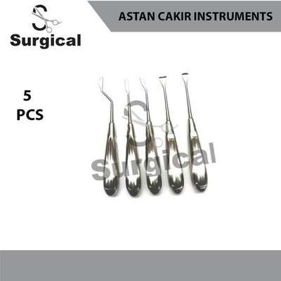 Tastan Cakir Micro Nasal Saw | Set 5 Pcs | Rhinoplasty Surgical Instruments