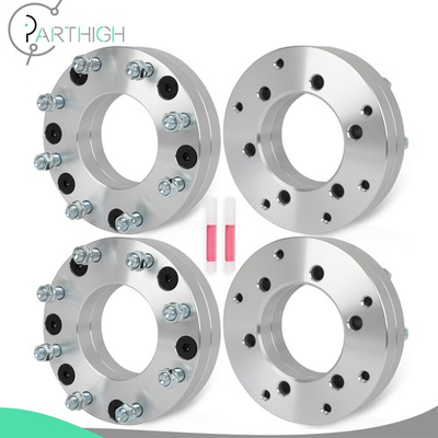 #ad For Chevy 6x5.5 Convert to 8x170 Ford Wheels 4 2quot; Thick Wheel Adapters 14x1.5 $150.99