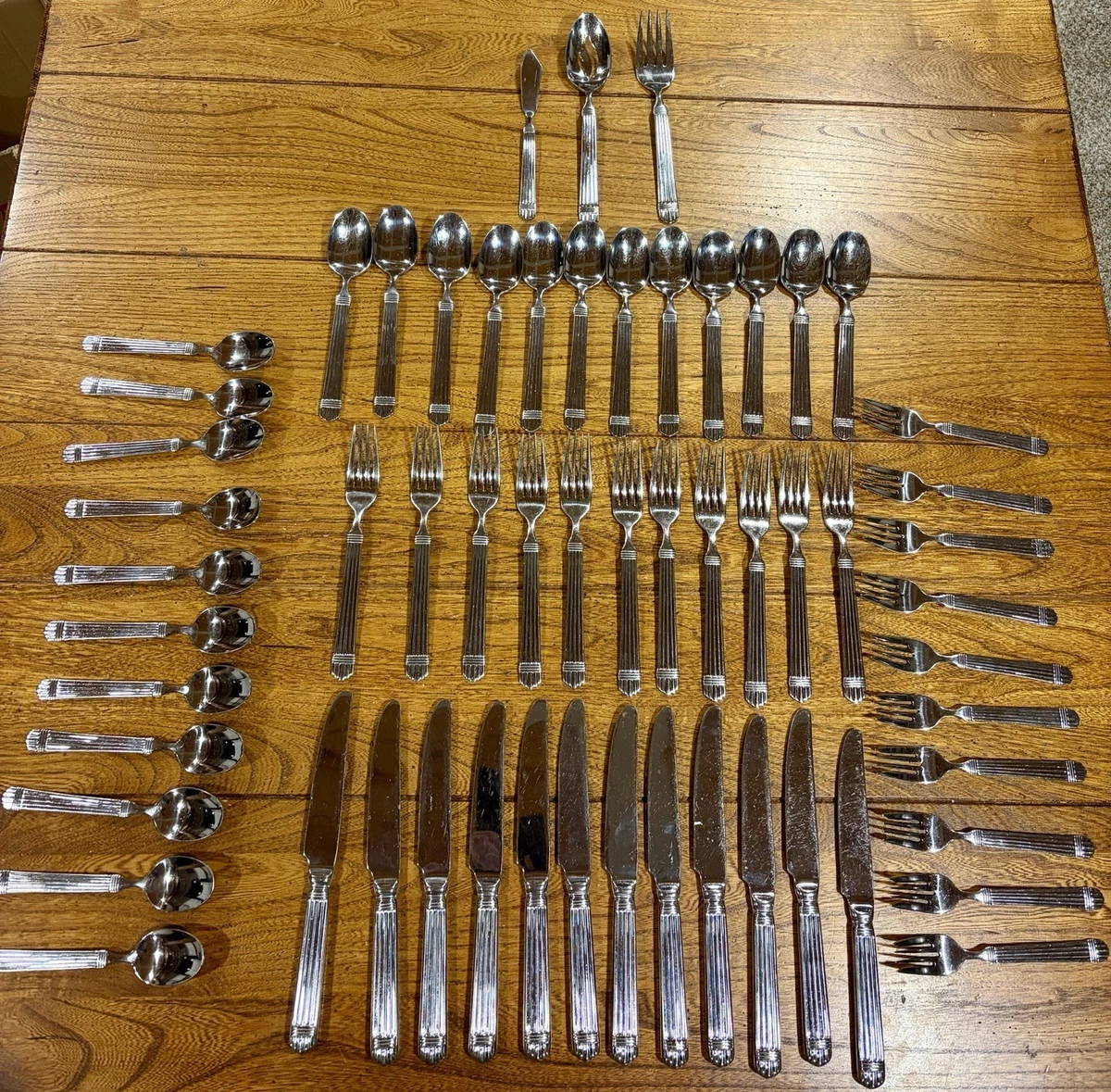 25+ Wallace Stainless 18/8 Single Flatware Pieces for sale