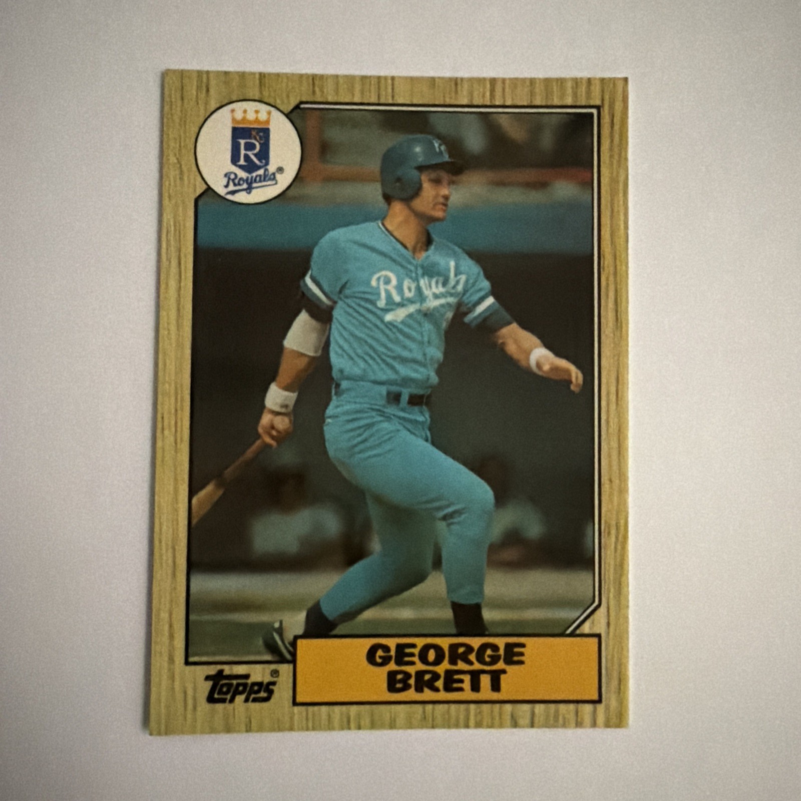 George Brett #400 Baseball Cards 1987 Topps Tiffany trading card — raw and PSA graded price guide