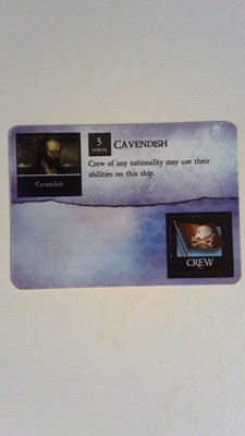 Vintage WizKids Pirates of the Caribbean Cavendish 019 Cursed Crew CSG