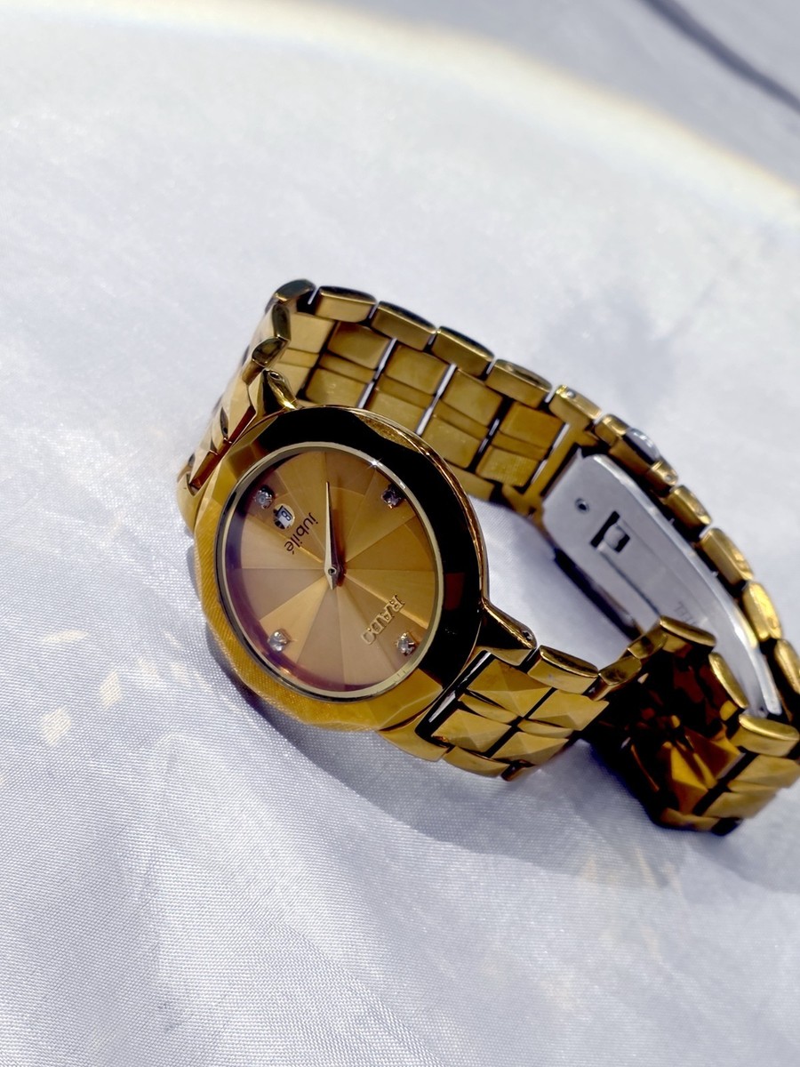 Rado Jubile Stainless Steel Quartz Watch ref 180.0286.5 | eBay