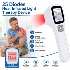 Low Level Laser Therapy Device 2.5W For Joint Tendon Pain 980nm 905 808nm 650nm
