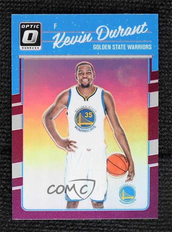 2016-17 Panini Donruss Optic Purple Prizm Kevin Durant #137 0x5i