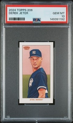 2024 Topps T206 DEREK JETER Tobacco Card PSA 10 - Yankees