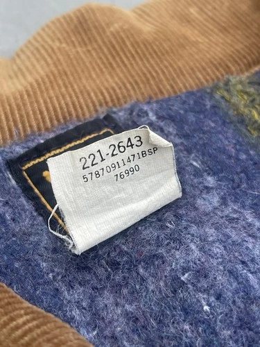 Vintage Lee Rider Blanket Lined Denim Jacket Mens 48L USA 100% Cotton Rancher image 13