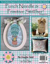 PUNCH NEEDLE PRIMITIVE STITCHER MAGAZINE SPIRNG 2021