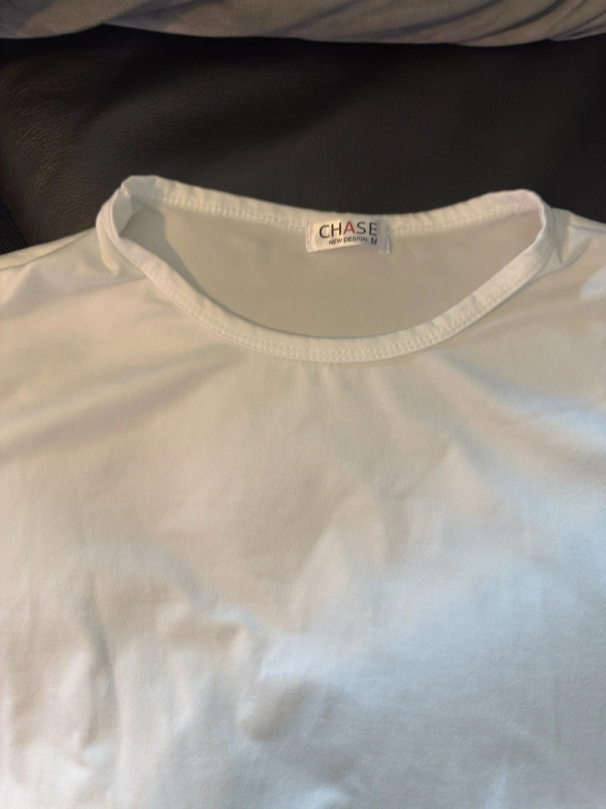 CHASE Unisex Adult Shirt White Short Sleeve Blank Bundle 16 Sublimation Poly