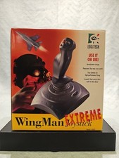 Vintage NOS Logitech Wingman Extreme Digital Joystick Controller, Unused In Box
