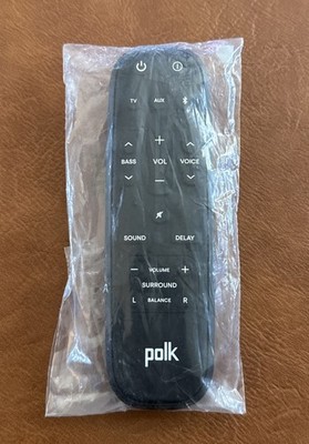 NEW Genuine Polk React Soundbar Remote Control