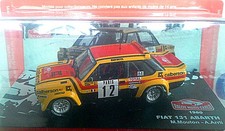 FIAT 131 Abarth Rallye Monte Carlo 1980 #12 M.Mouton / A.Arrii, IXO Altaya 1:43