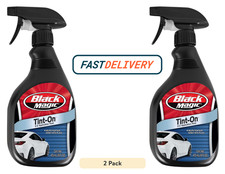 Black Magic Tint Film Application Kit Tint-on Solution Angled Squeegee Knife 5