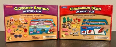 Lakeshore Comparing Sizes + Category Sorting Activity Box *NEW & SEALED*
