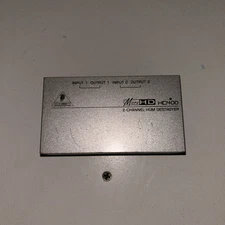 Behringer Micro HD400 Ultra-Compact 2-Channel Hum Destroyer Untested