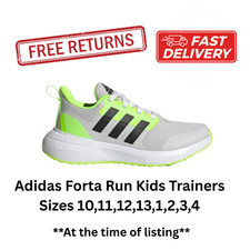 adidas Forta Run Kids Juniors Childrens Trainers Joggers ID2362  FREEPOST