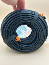 CAT8 Ethernet Cable Super Speed 40Gbps - 75ft Orange - Brand New