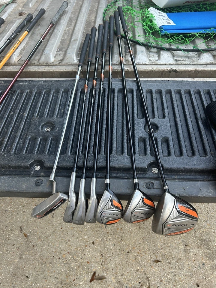 Cobra King Junior Driver Thru Putter Set RH Graphite Shaft Youth 8 Pc With Bag - Image 4 of 4