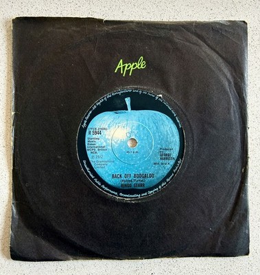 RINGO STARR-BACK OFF BOOGALOO/BLINDMAN 7''VINYL 1972 R5944 - EXC / FAIR