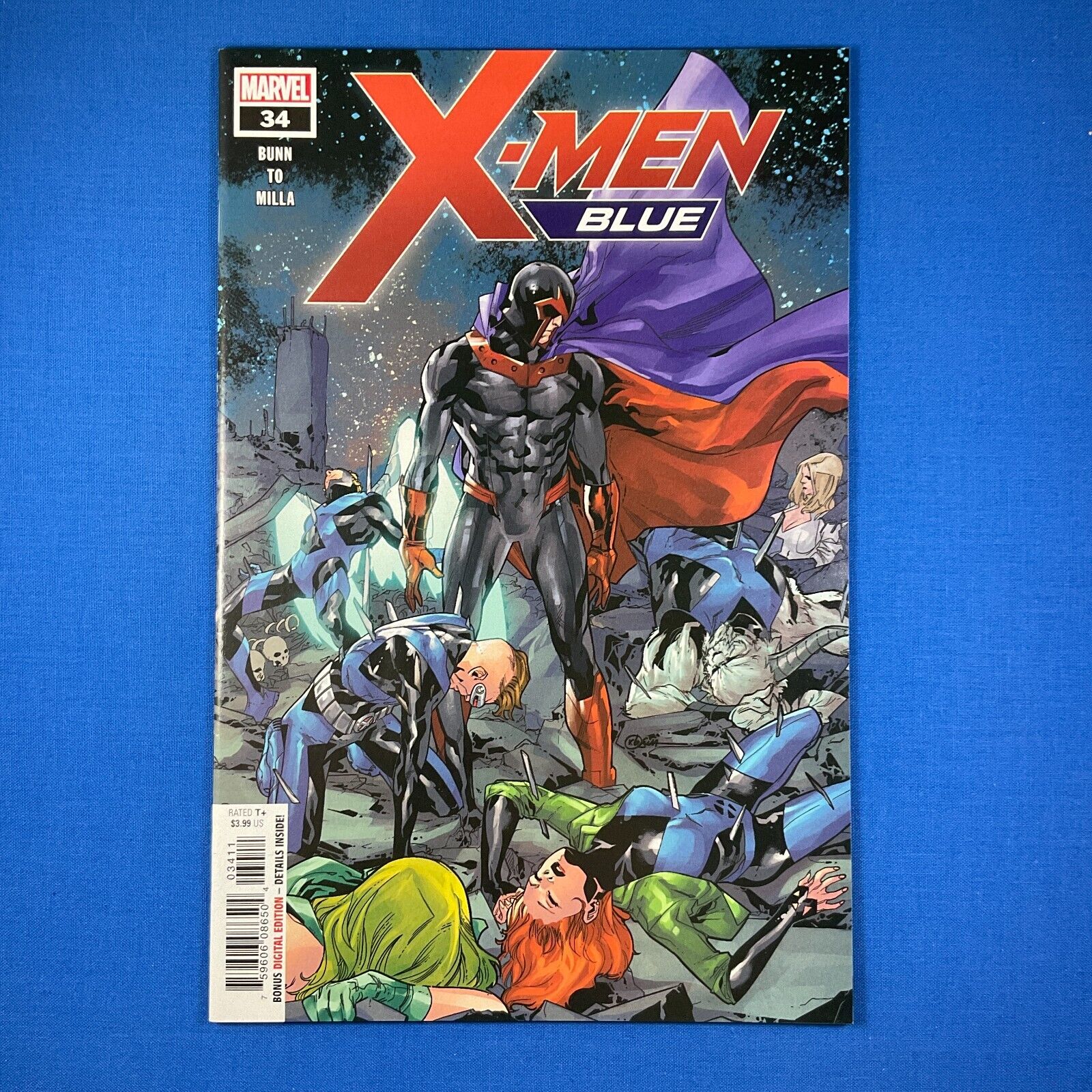 X-Men Blue #34 Surviving the Experience Part 2 Marvel Comics 2018 Cover A